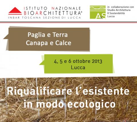 Canapa e calce a Lucca_riqualificare in modo ecologico Canapa e calce a Lucca_riqualificare in modo ecologico